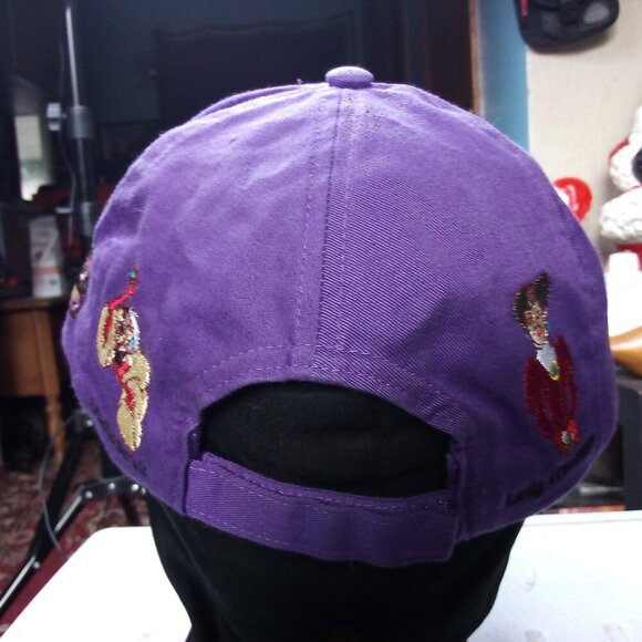 Vintage Disney Parks Mighty Villains Strap Back Hat Cap - Picture 3 of 8